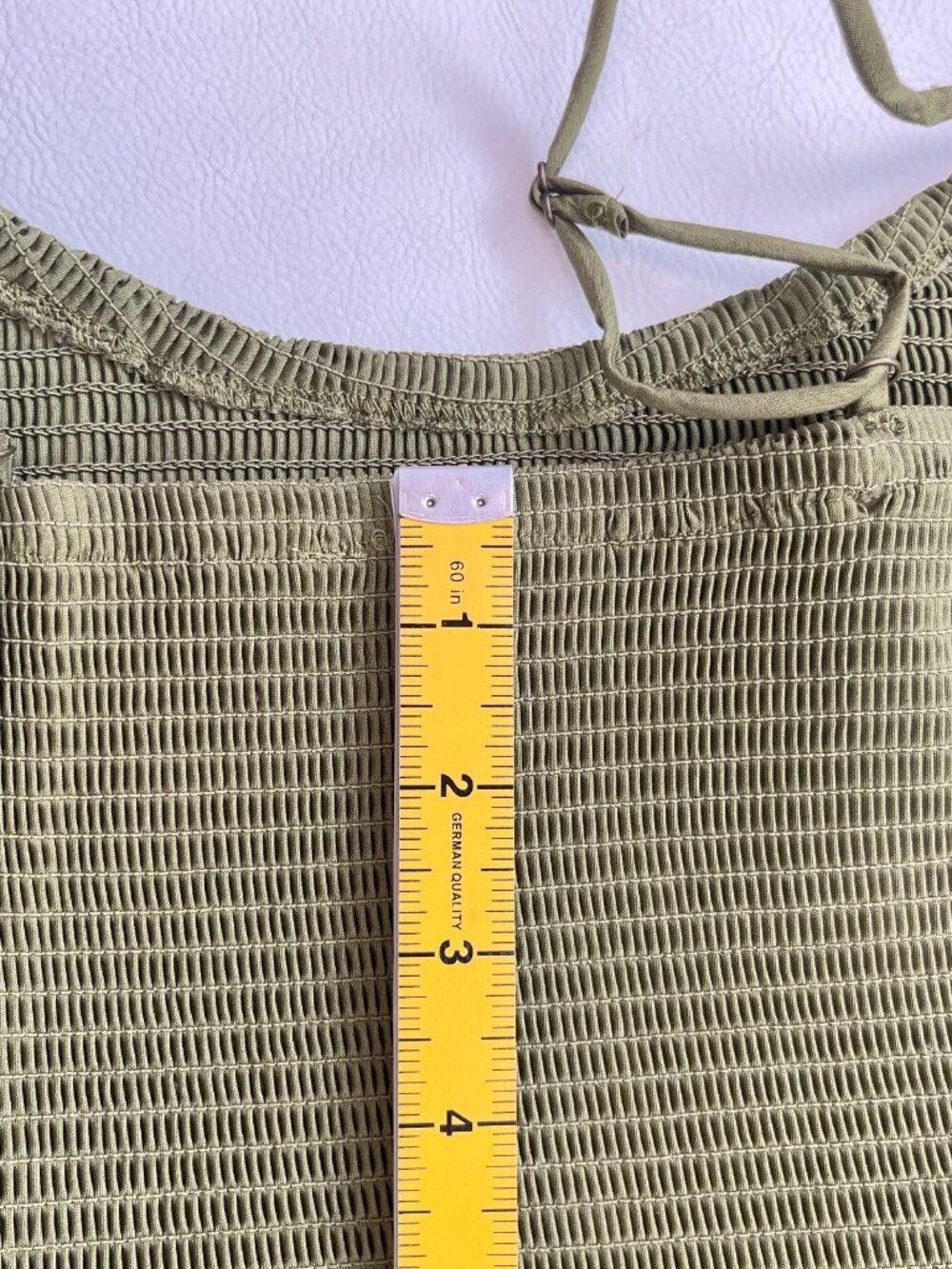 NWOT Farm Rio Cotton Green Sleeveless Midi Dress Size L - Picture 14 of 16
